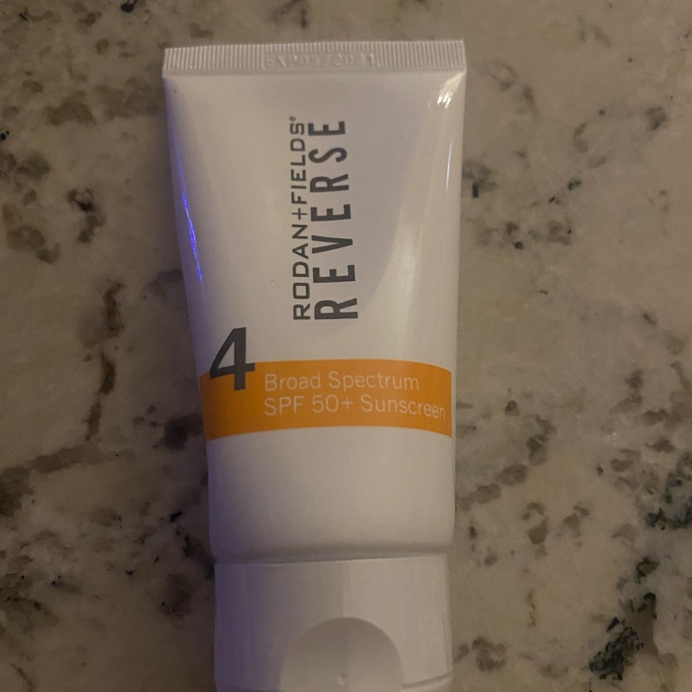 Rodan + Fields Reverse SPF 50+ Sunscreen - White and Orange